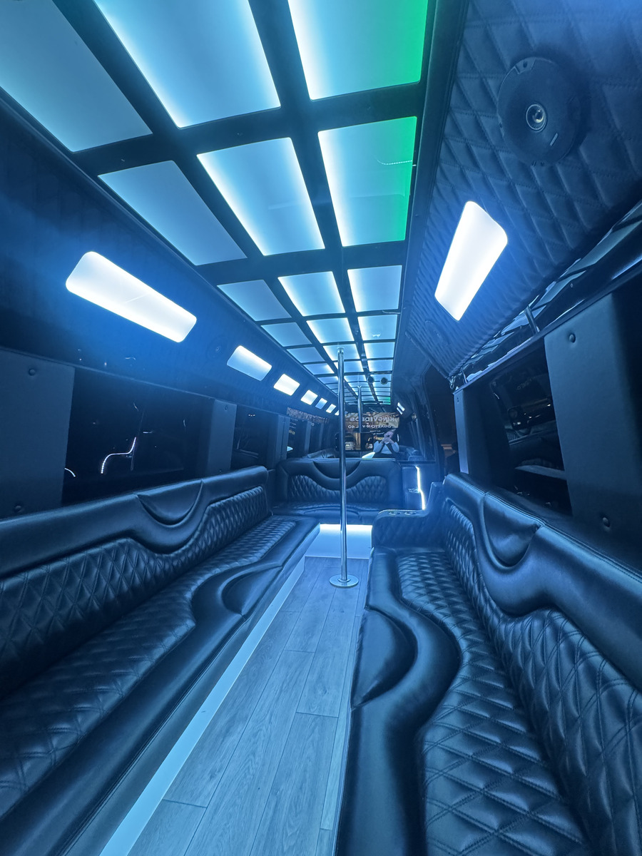 Party Bus Interior — The Legacy — 40 Passengers